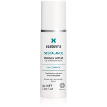 Sesderma Sesbalance Mattifying Gel Plus gel matifiant de noapte pentru ten gras și mixt - imagine 2
